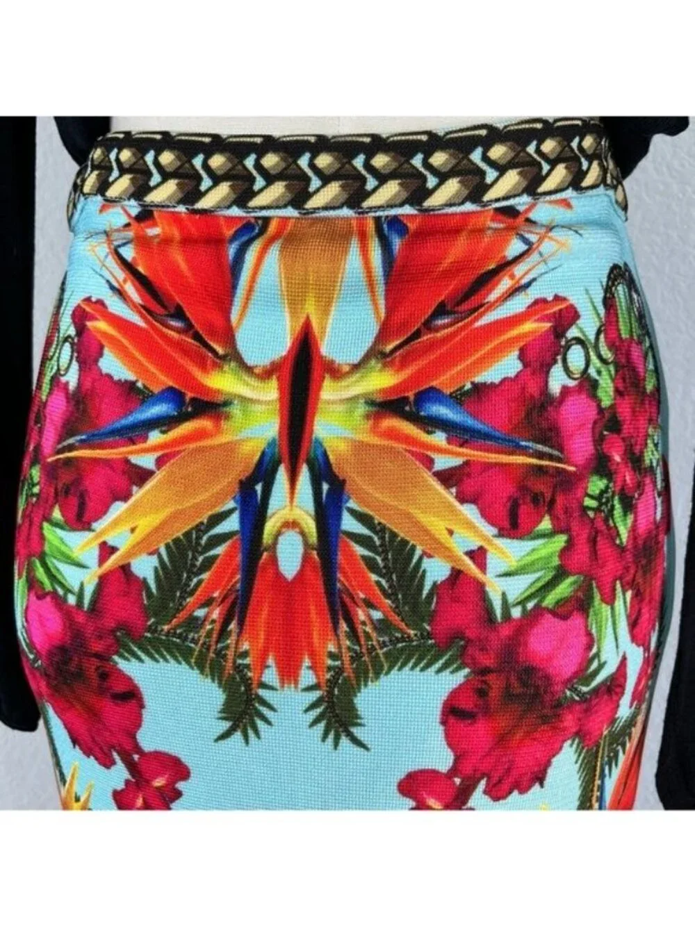 Givenchy Birds of Paradise Resort 12 Collection Ricardo Tisci Knit Pencil Midi S - Picture 4 of 16